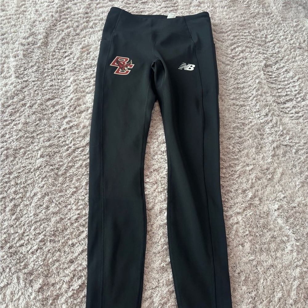 NWOT New Balance Black Boston College Leggings